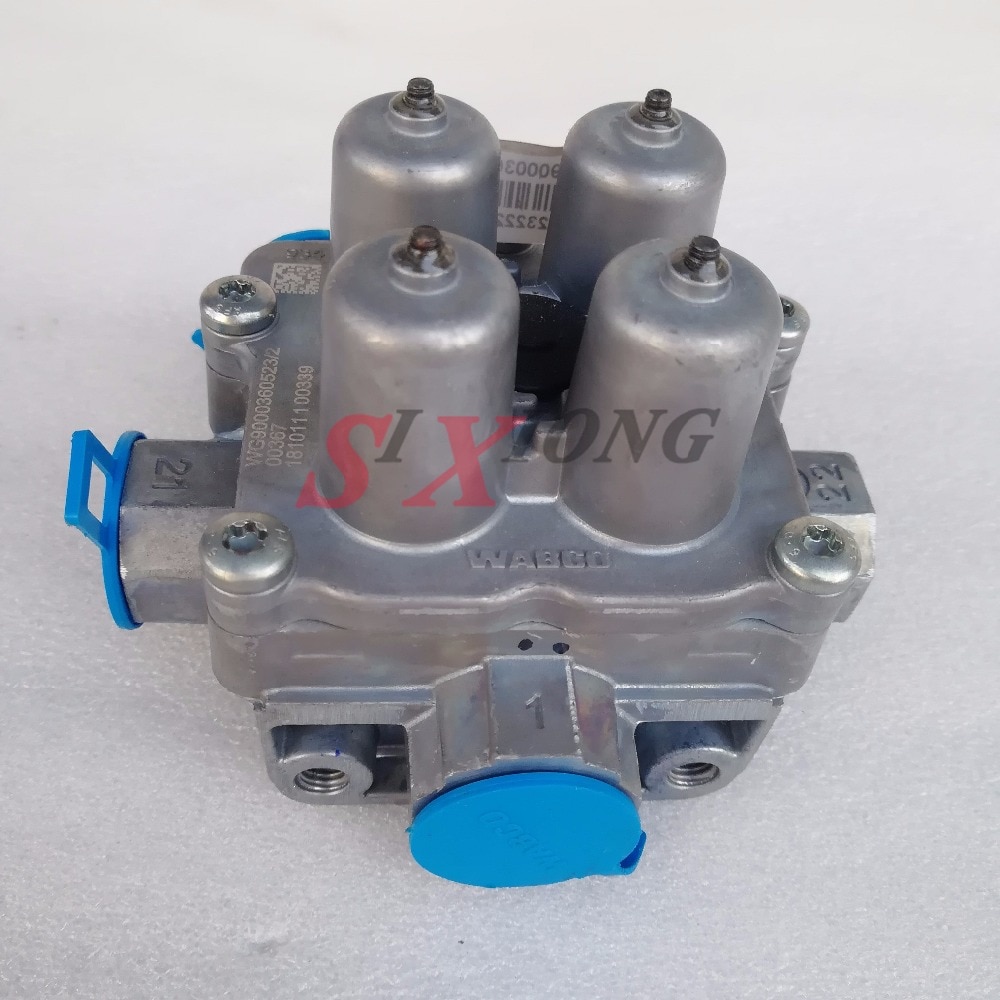 9347144030 Wabco Four Circuit Protection Valve For MAN VOLVO Renault SCANIA