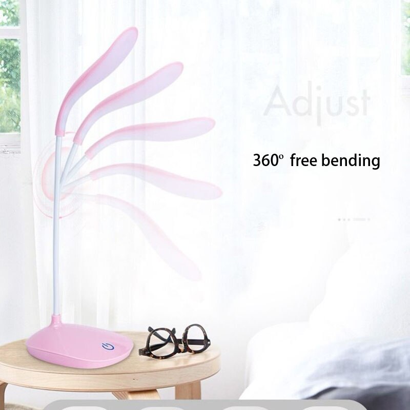 LED lamp rechargable USB small lamp for bedroom table lamp reading lamp night light lamp