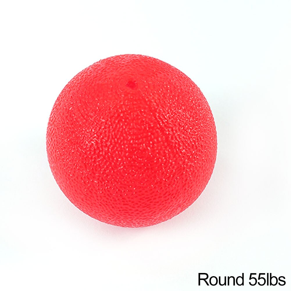 Bola de silicona para agarre de mano, expansor de mano para acondicionamiento físico, ejercitador de músculos pesados, entrenador de recuperación: Round 55lbs