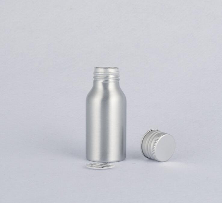 40-250 ml botella de aluminio, botella de Metal para cosméticos, botella especial para automóviles limpiador
