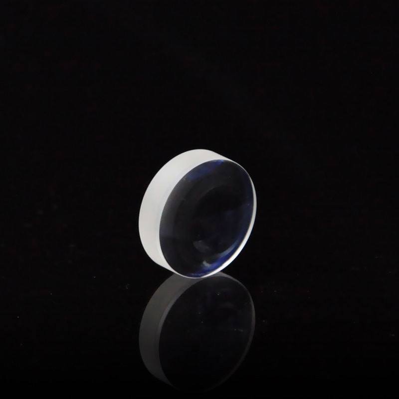 Glued Lens H-K9L/F7 Achromatic Optical Glass Lenses 21.8mm Diameter ,80mm Focal Length Cemented Lens Coated 400-700nm