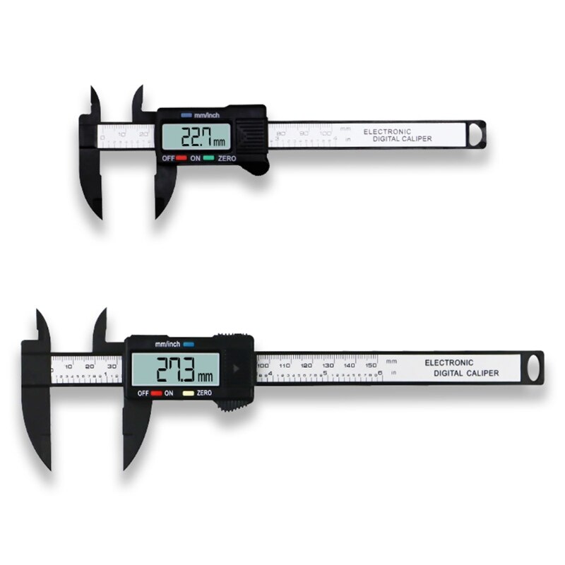 Vernier Caliper Micrometer Durable PVC Measuring Tool Caliper for Precision Measurements Working Stable K0AF