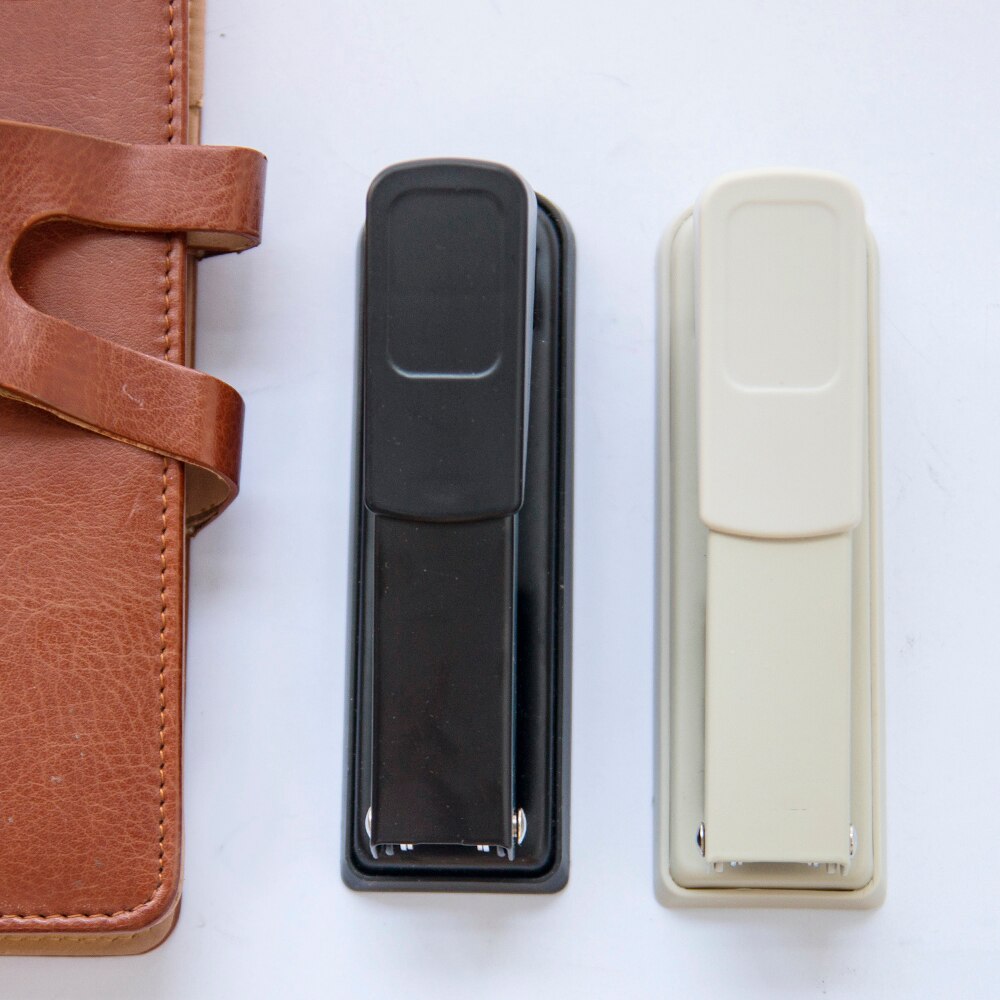 Metal Stapler Practical Paper Binder 24/6-26/6 Staples Labor Saving Manual Machine School Office Binding Supply Cute stationary