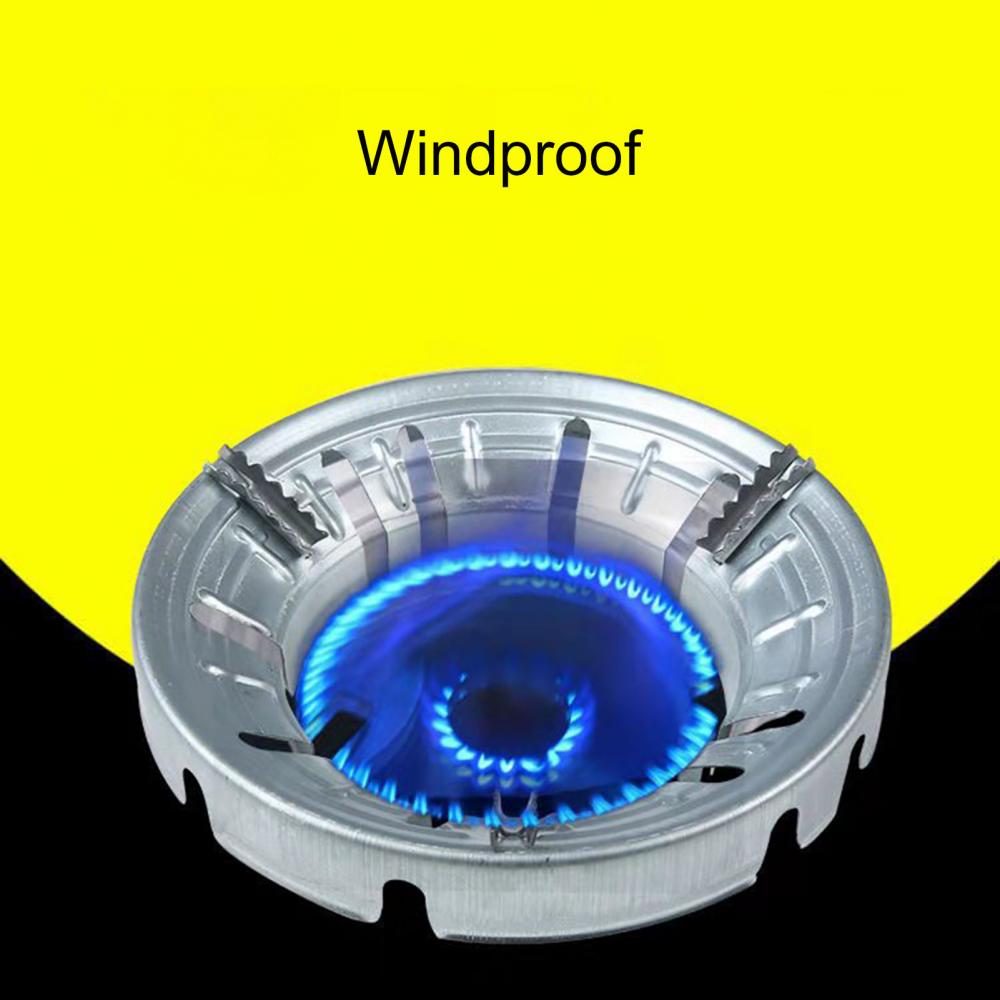 Energiebesparende Keuken Accessoires Winddicht 8-Gat Gasfornuis Cover Verzamelen Fire Ring Gasfornuis Covers Fornuis Houder