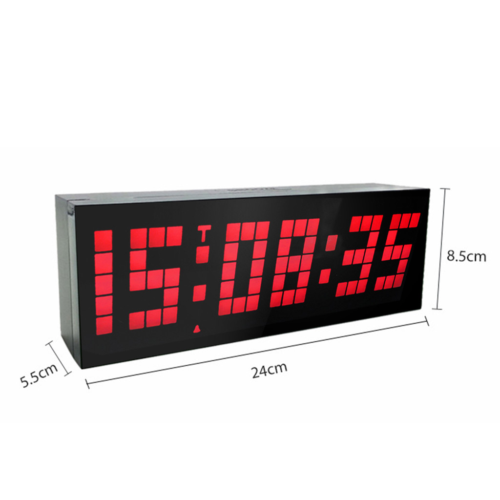 Multifunctionele Afstandsbediening Lichtgevende Digitale Timer 6-bit 5 Segment LED Klok Lichtgevende Digitale Timer 6-bit 5 Seg
