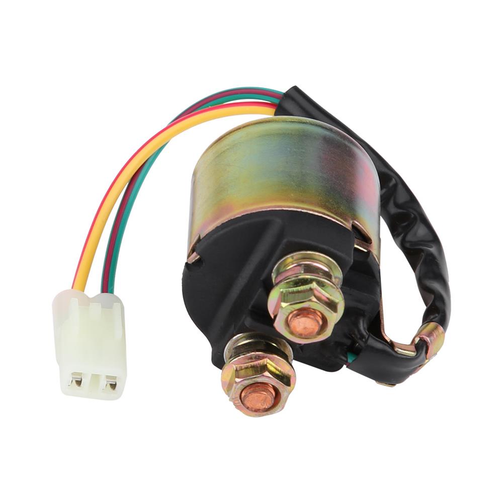 Motorfiets Startrelais Voor Scooter ATV Bromfiets Motorfiets Vervanging Accessoires Elektrische Startrelais Solenoid