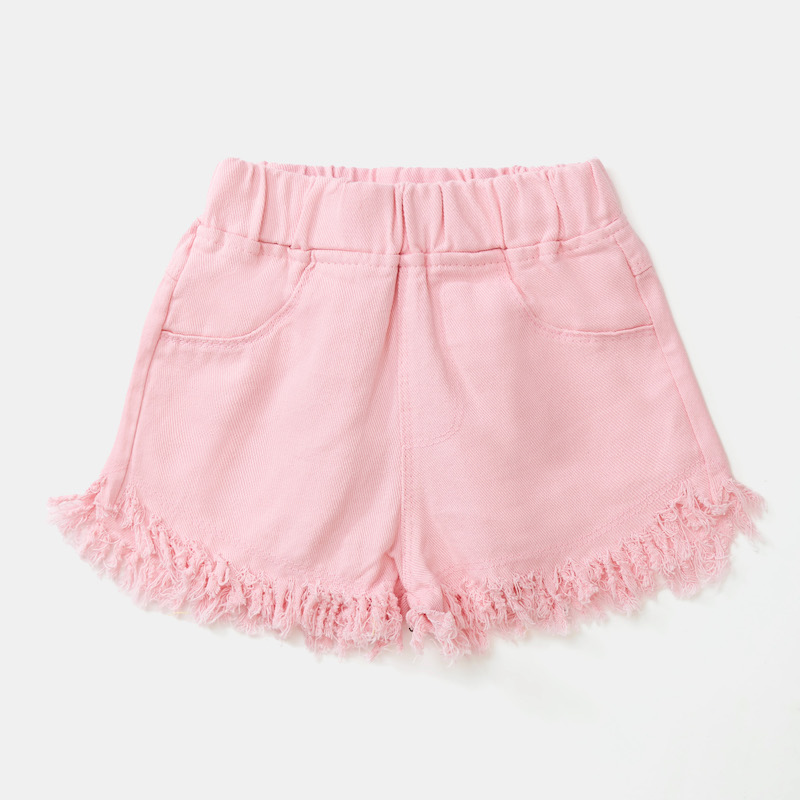IENENS Kids Baby Girls Summer Denim Clothing Shorts Pants Jeans Clothes Children Girl Casual Short Trousers Infant Bottoms: black / 9T