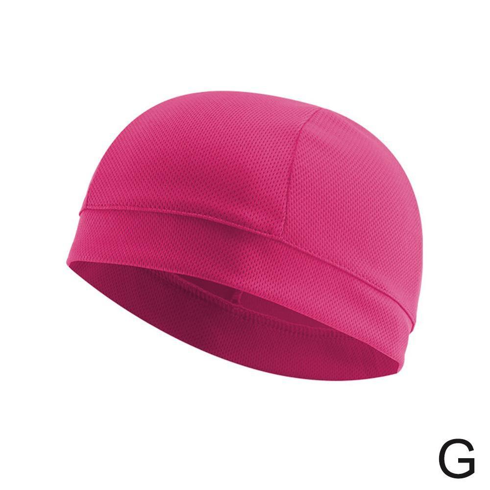 Motorhelm schedel binnenmuts coolmax hoed snel drogend ademende hoed racepet onder helm muts motorcrosshelm: G
