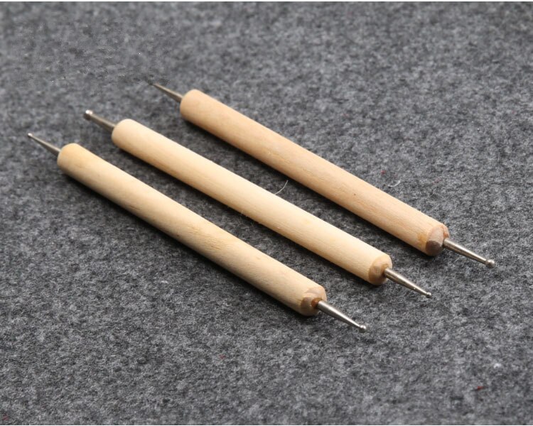 Diy Leer Maken Afdrukken Tool Set Leer Graveren Tool Lederen Art Graveren Tool
