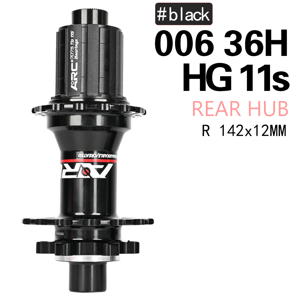 Nanlio Bicycle Hubs ARC 006 Mountain Bike Hub - NBK Bearing Aluminum Alloy Hub for 8-12 Speeds | Available in 32/28/36 Holes