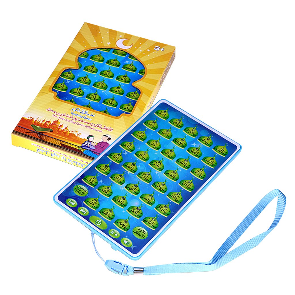 Kids Arabic Touch Mini Pad Learn Koran Toy Muslim Quran+Letter