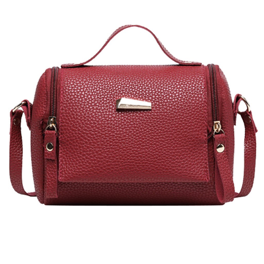Sacs de dame épaules oreiller sac femmes lettre sac à main téléphone portable sac à main de messager: Rouge