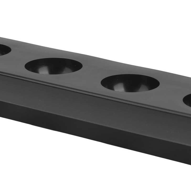 Zwembad Rack 3 Set Biljart Snooker Accessoire Plastic Wandmontage Zwembad Rack Beugel 6 Gaten Plastic Rack