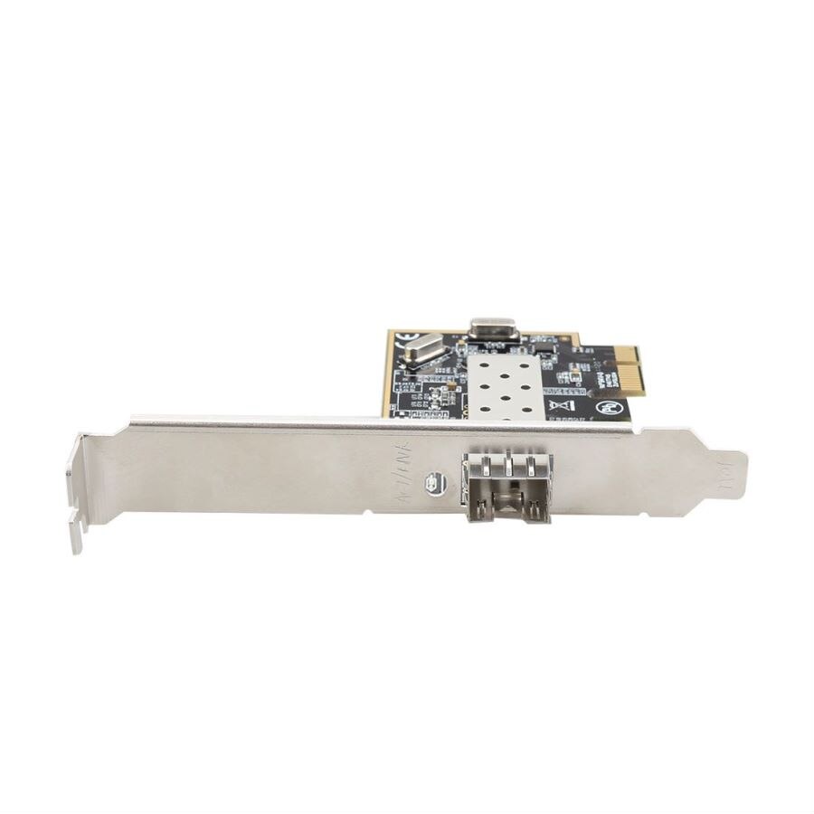 Diewu TXA084 Pci Express X1 1-Port 100Mbps Fast Ethernet Sfp Fiber Netwerkkaart RTL8106E/IP102GA Dual chip Controle Voor Desktop