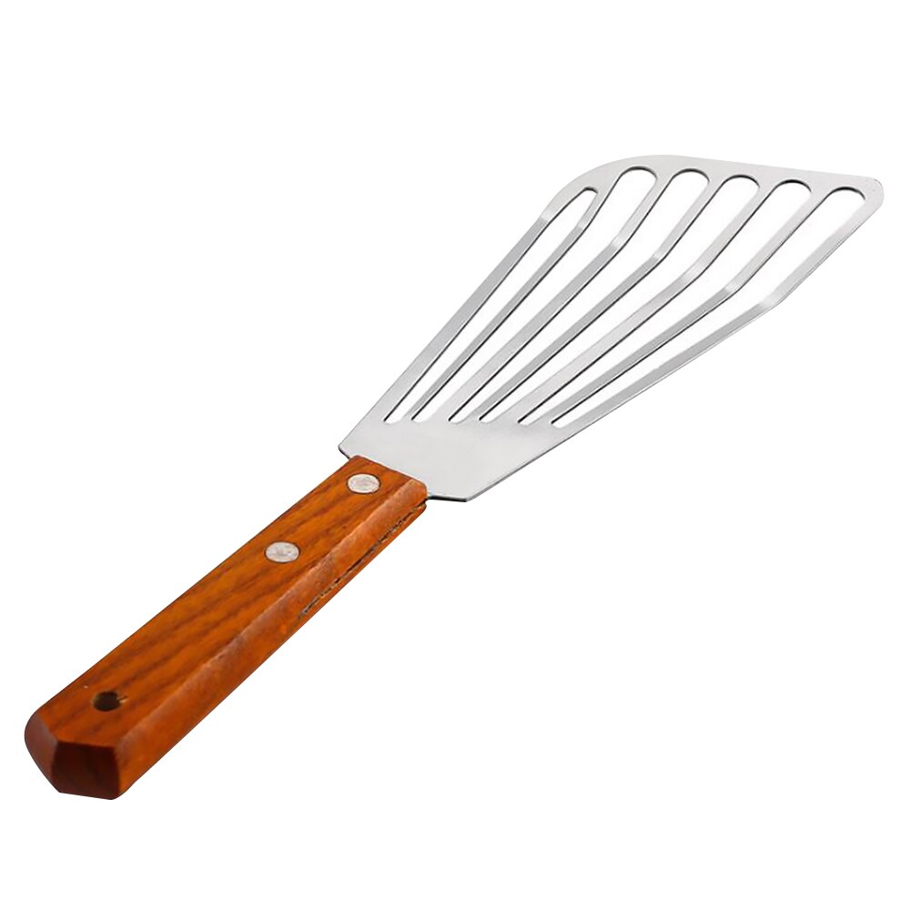 Non-slip Stainless Steel Kitchen Frying Spatula Leaky Shovel Fish Slice 2