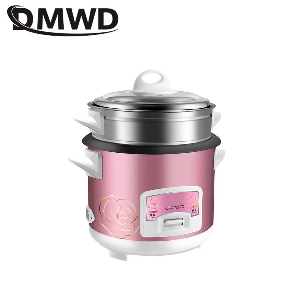 DMWD 5L Mini Automatic Rice Cooker Electric Food Steamers Non-stick Cake Maker For Home 900W 220V