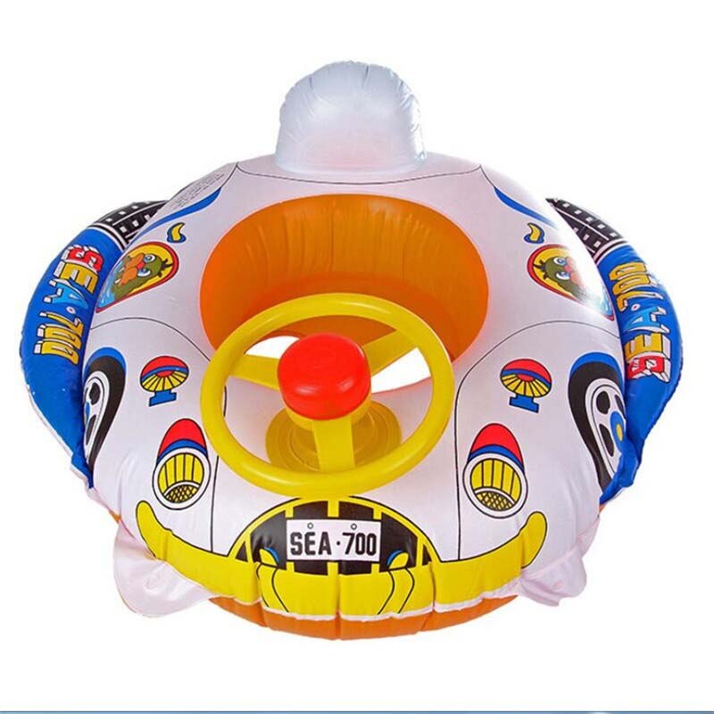 Infant Kinder Aufblasbare Schwimmen Ring Kleinkind Sitz Pool Spaß Bade Swim Trainer Spielzeug Schwimmen Pool Zubehör