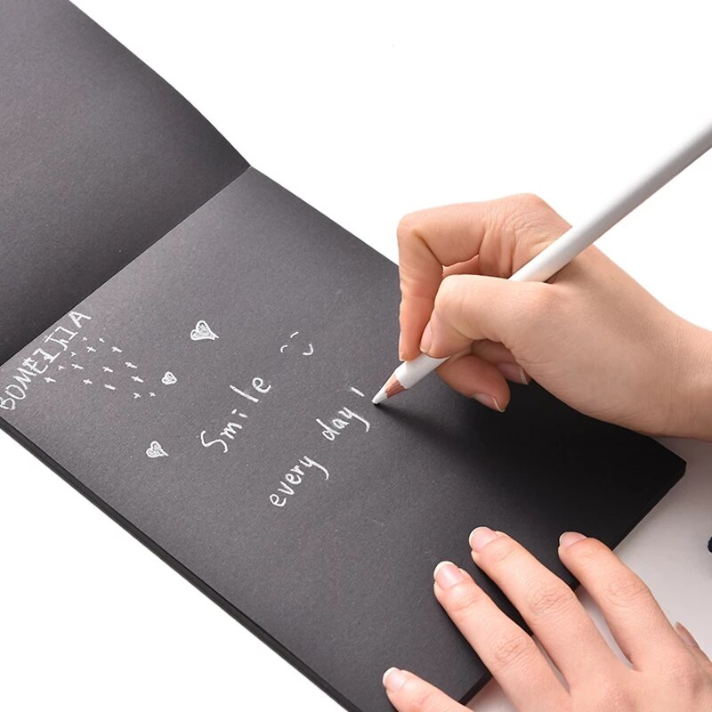 3Pcs White Highlight Sketch Charcoal Pencil Set Standard Special Painting Pencils For School Tool Non-toxic Paint Art Supplies