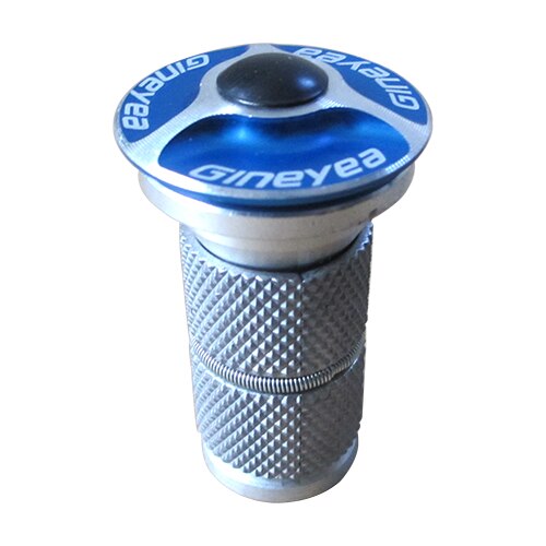 28.6mm 1 1/8" Aluminium Cycling Bike Headset Cap Key Expander Bicycle Headsets Expander Nut Bicycle Accessories 4 Colors: SD15 Blue