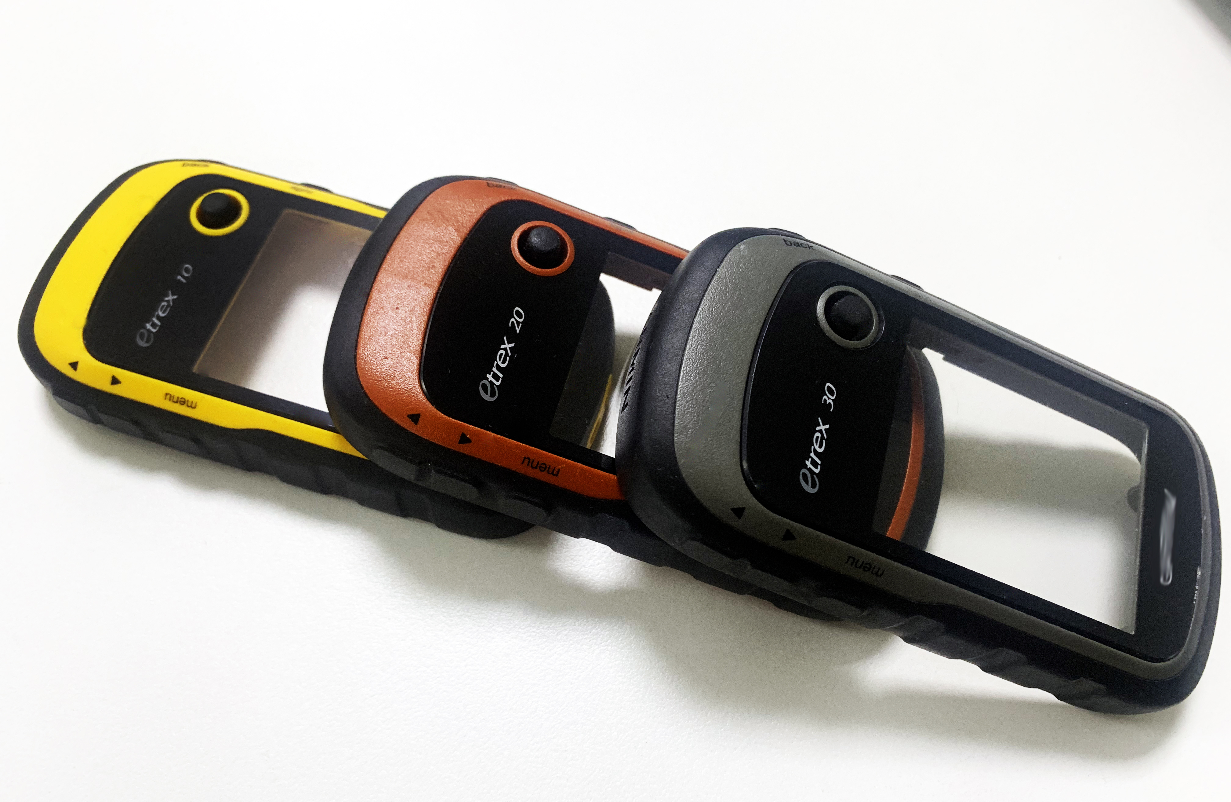 GARMIN-carcasa frontal con Panel de cristal, carcasa de repuesto con botón, funda trasera de mano, reparación GPS, Etrex 10 Eterex 20, Etrex 30