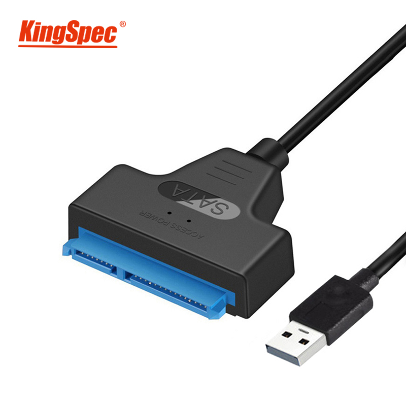 Kingspec-Cable Usb Sata 3 a Usb 3,0, conector de ordenador, adaptador, compatible con disco duro Ssd Hdd de 2,5 pulgadas