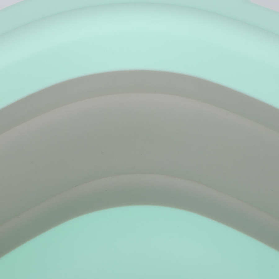 Folding wash basin Children\'s wash basin Silica gel wash basin Cartoon Foot wash basin for babies 31.5 cm * 29 cm