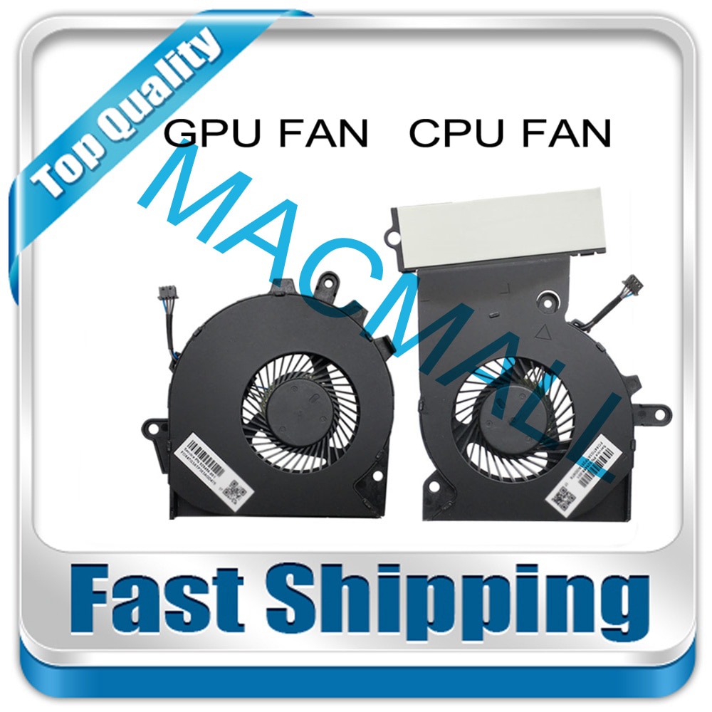 para HP 15-CE 17-Un TPN-Q194 929455 929456-001 NFB74A05H-001 NS75B00-16M02 NS85B00-16M03 NFB76A05H-001 CPU GPUCooling Fan