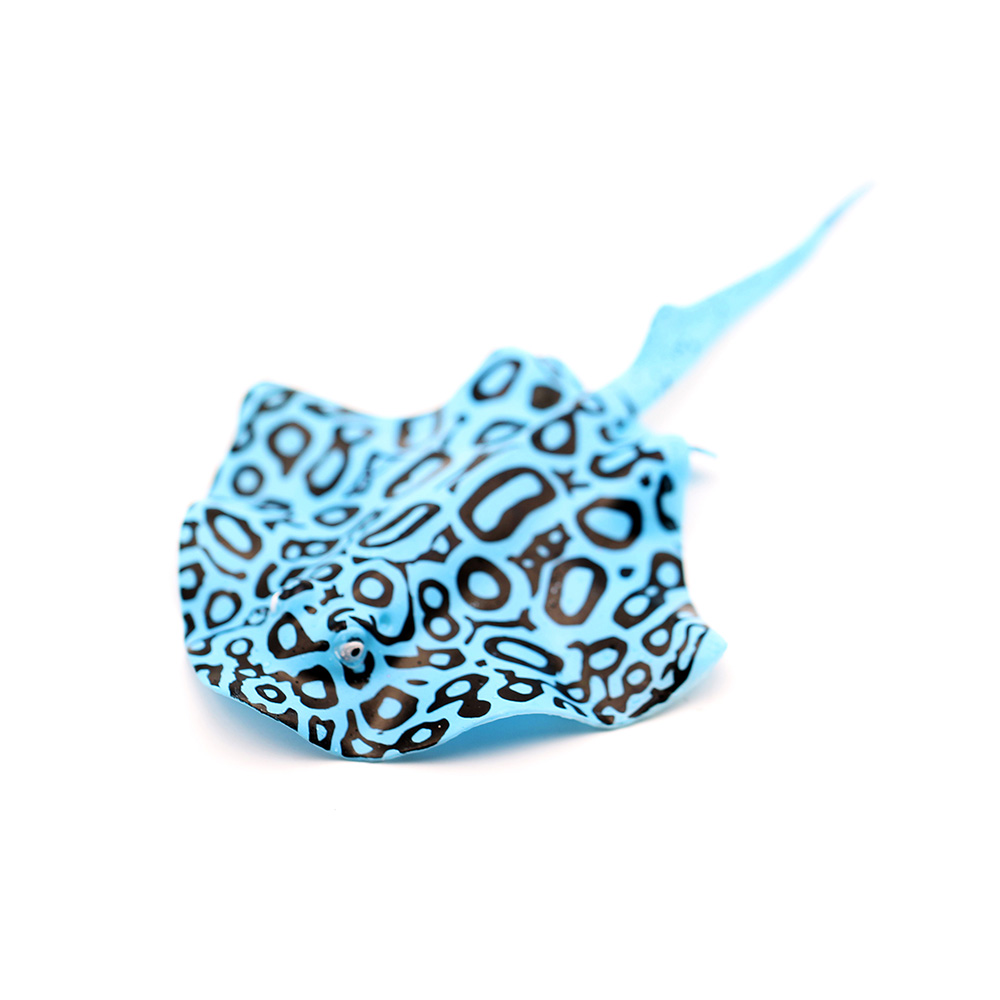 Glow In The Dark Artificial Fish Toy Fish Aquarium Goldfish Ornament Fish Tank Jellyfish Aquarium Decoration: Blue