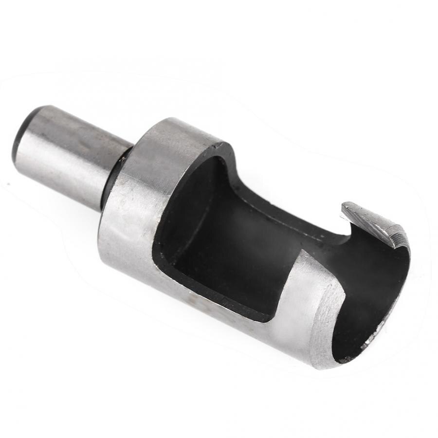 8pc Wood Plug Cutter Set - 10mm Round Shank - Carbon Steel Drill Bit Accessory for Jewelers