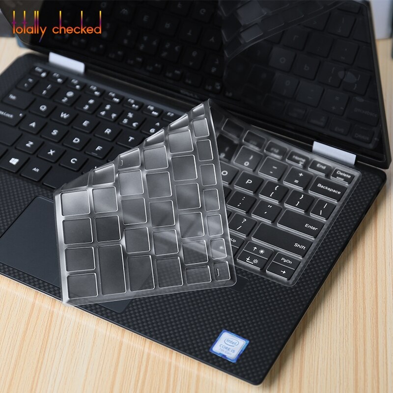 Voor DELL XPS 13 9343 9360 9350 9365 9370 9380 13.3 inch/XPS 15 9570 Toetsenbord Cover Clear TPU laptop Keyboard Protector Skin