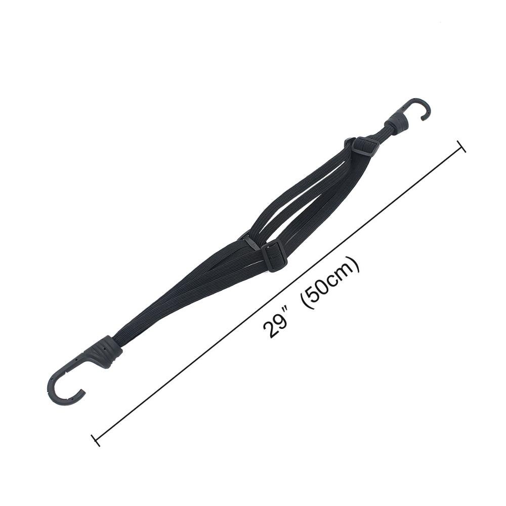Rete Portabagagli Per Moto 50x50cm, Rete Elasticizzata Con Ganci In Plastica, Fissaggio Carico Per Moto, Scooter, Bici, Nero