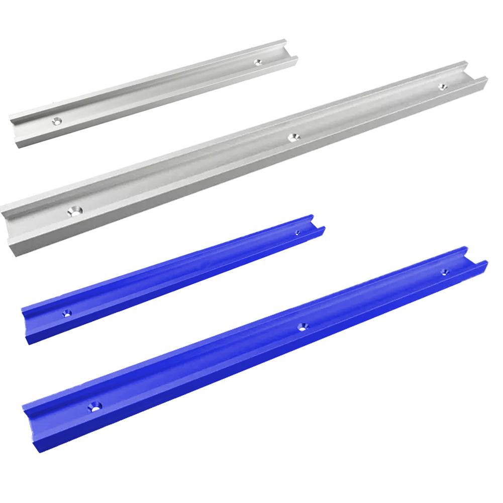 T-slot Slide Track Aluminum Alloy T-tracks Slot Miter Bar Slider Woodworking Table Saw Miter Gauge Rod Workbench Modification