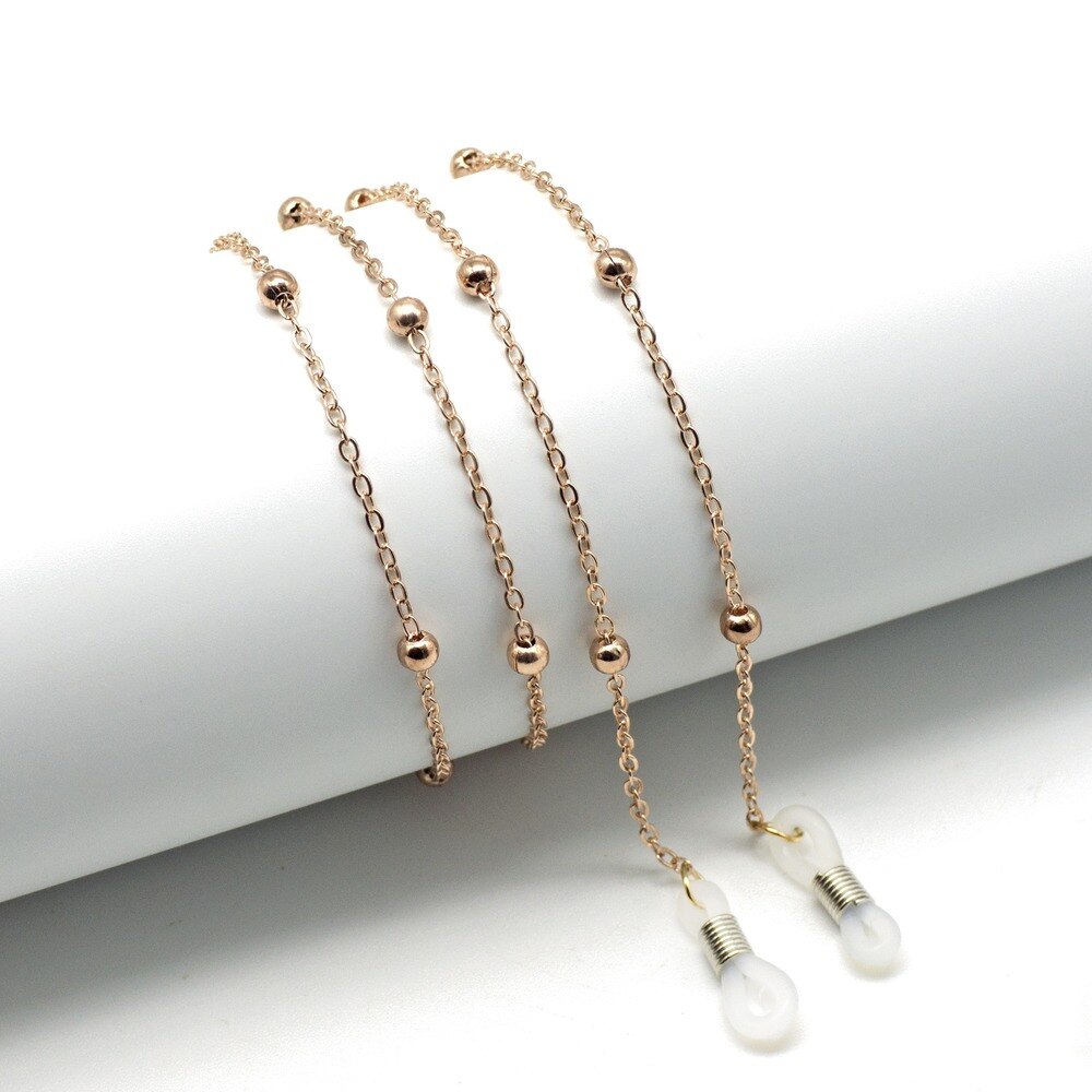 Mode Vrouwen Kralen Glazen Ketting Lanyard Zonnebril Keten Eenvoudige Kralen Glazen Ketting Lanyard Ketting Sieraden