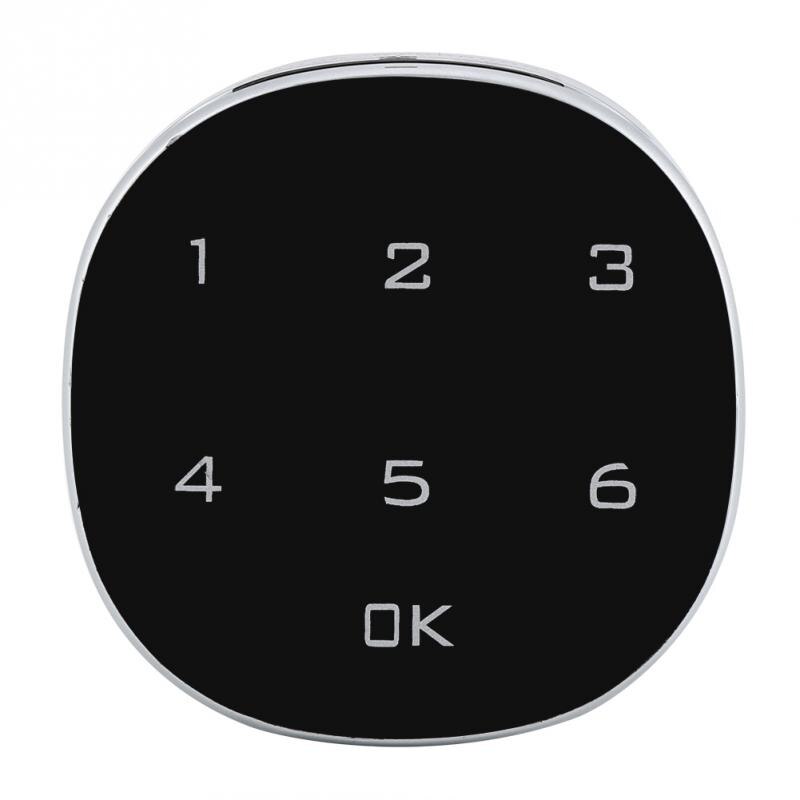 Digitale Zinklegering Wachtwoord Code Lock Combinatie Cam Elektronische Kast Lock Keyless Wachtwoord Veilig Slot Voor Meubels Hardware