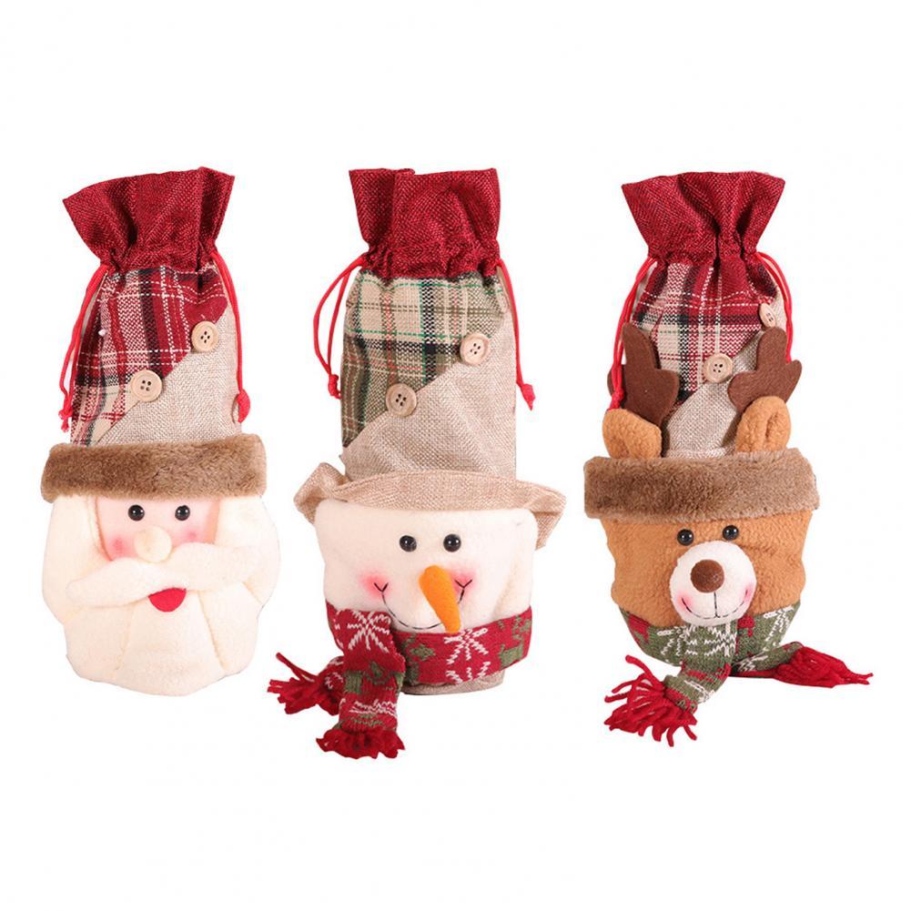 ZWJD Kerst kussensloop 50x50 set van 4 kussenslopen decoratieve kussens linnen kussenslopen voor Kerst decoratie bank slaapkamer bank kussensloop 50x50 cm