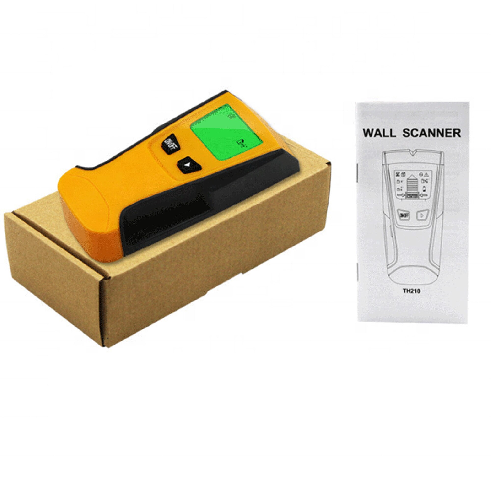 Wall Wood and Metal Detector, Security Wand, Live Wire Nail Detection AC Stud San Working Tool