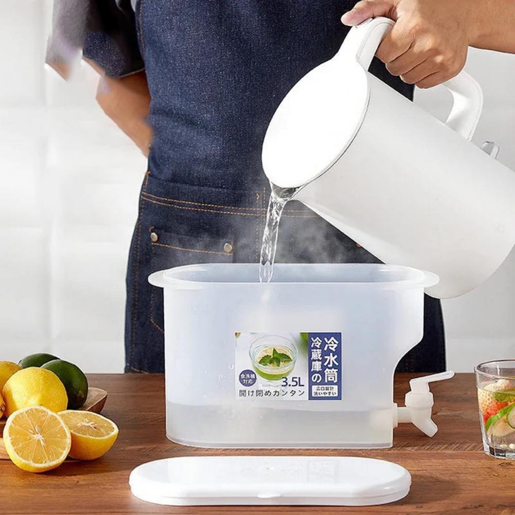 3.5L Water Jug Large Capacity Output Tap Plastic M... – Grandado