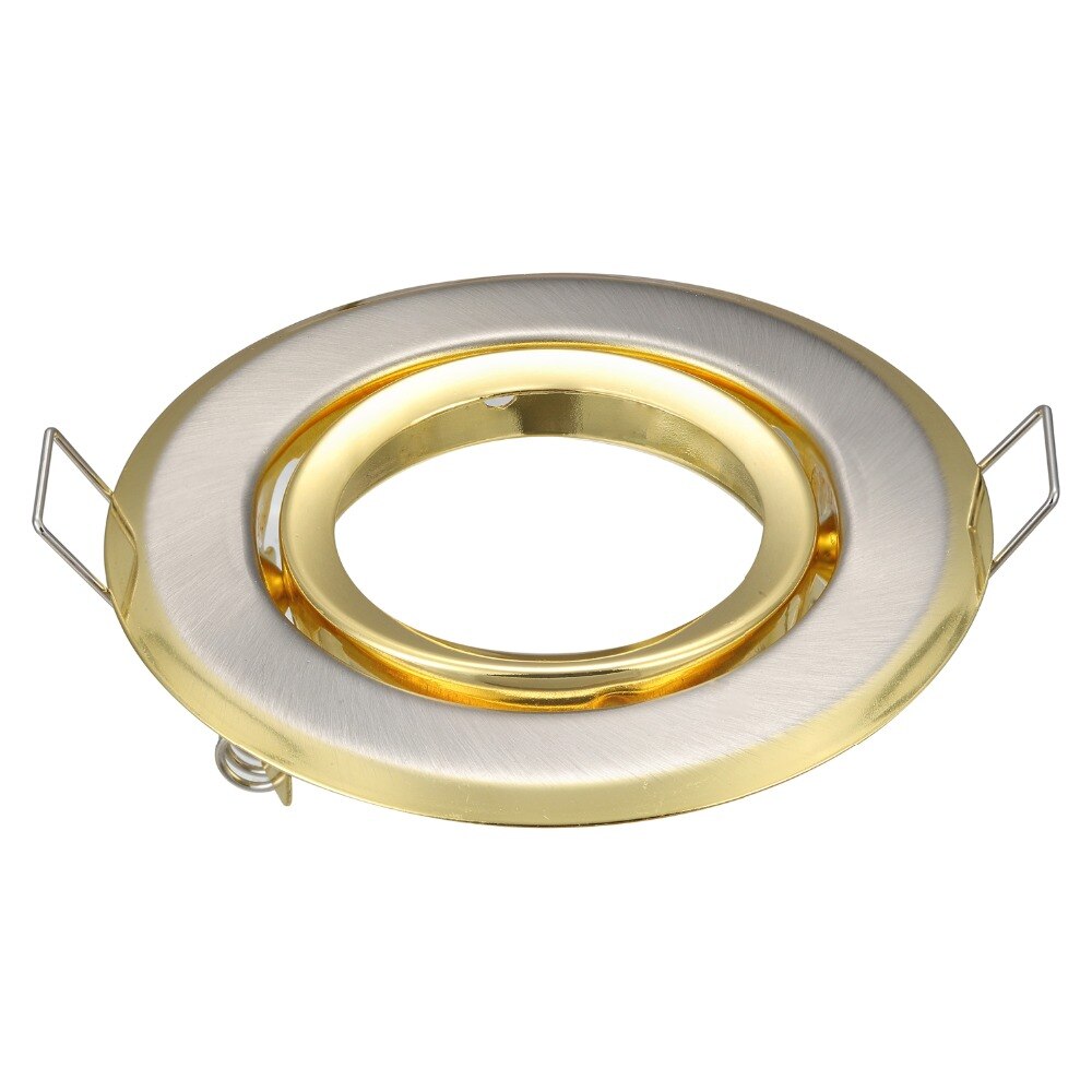 2pcs/lot Round Recessed LED Ceiling Light Adjustable Frame MR16 GU10 Bulb