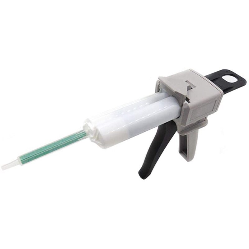 Glue Tools 50Ml Two Component AB Epoxy Sealant Glue Applicator Glue Adhensive Squeeze Mixed 1:1 Manual Dispenser