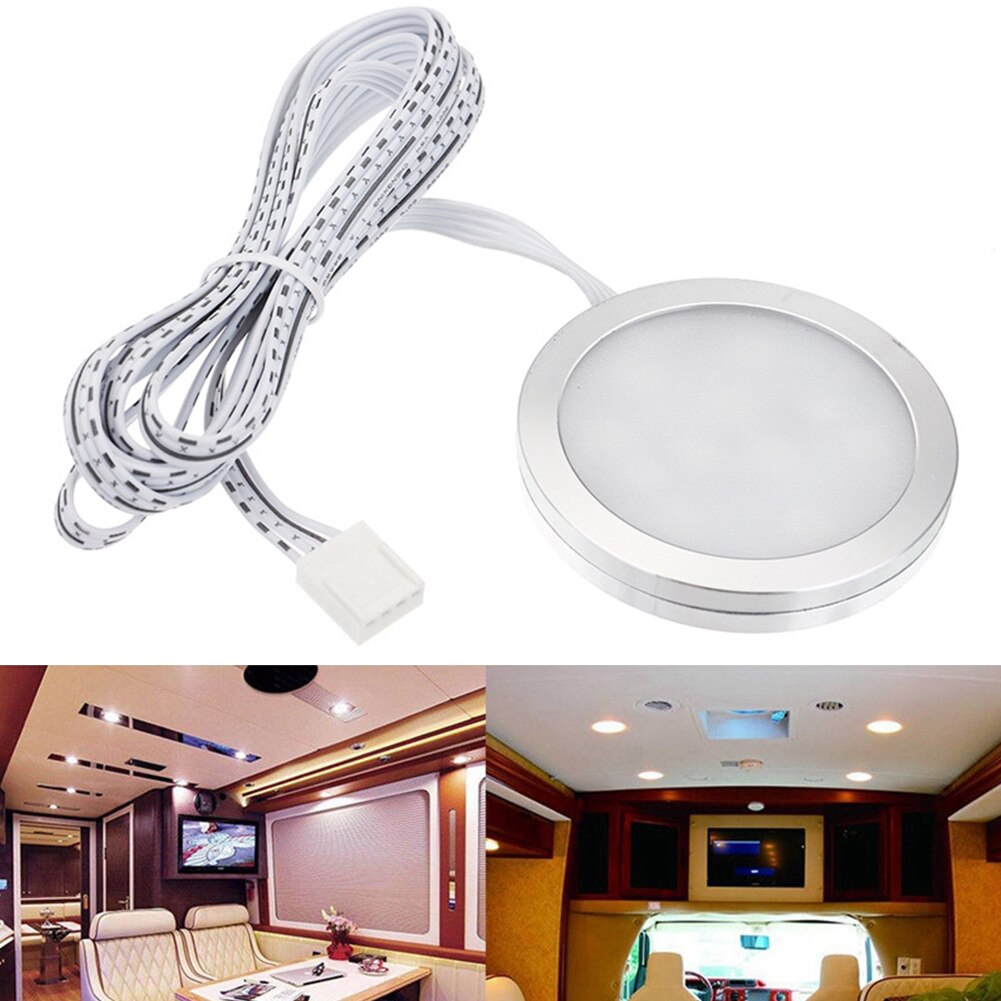 2W and 12V RGB roof, built-in wireless remote control car closet, marine aluminum lamp, roof LED light, RV Boat