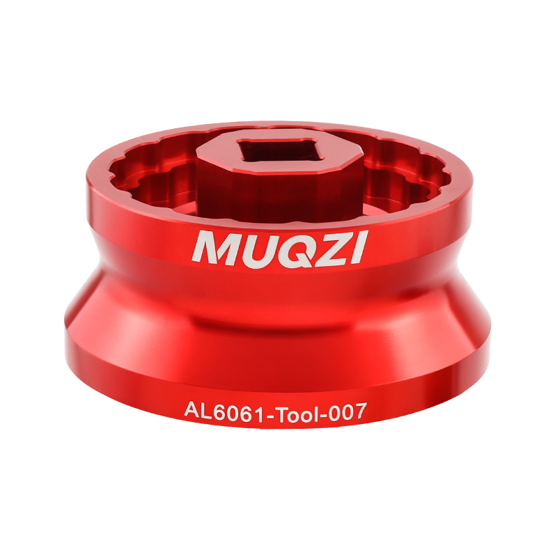 MUQZI 5-in-1 Bottom Bracket Tool for 12/16-Notch 39/41/44/46/49mm Bike Bottom Bracket Install Removal Wrench: black