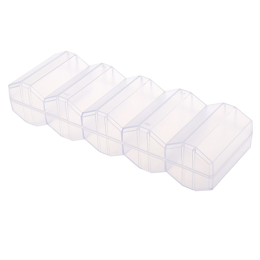 Transparant Acryl Poker Chips Lade 100 Chips Display Honingraat Case Box Met Cover