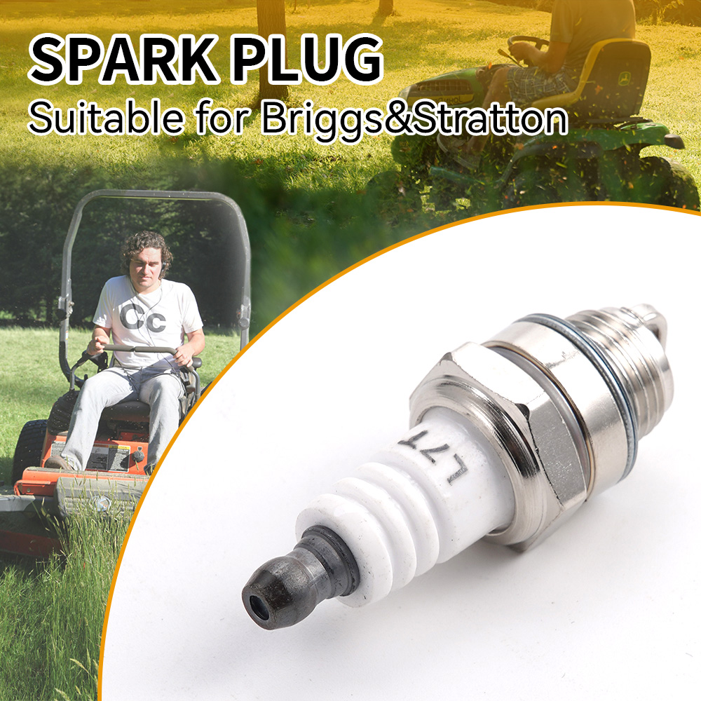 Chainsaw Lawn Mower Spark Plug RJ19LM BR2LM For Briggs & Stratton Motors Gasoline Chainsaw Brush Cutter Grass Trimmer Mower Part