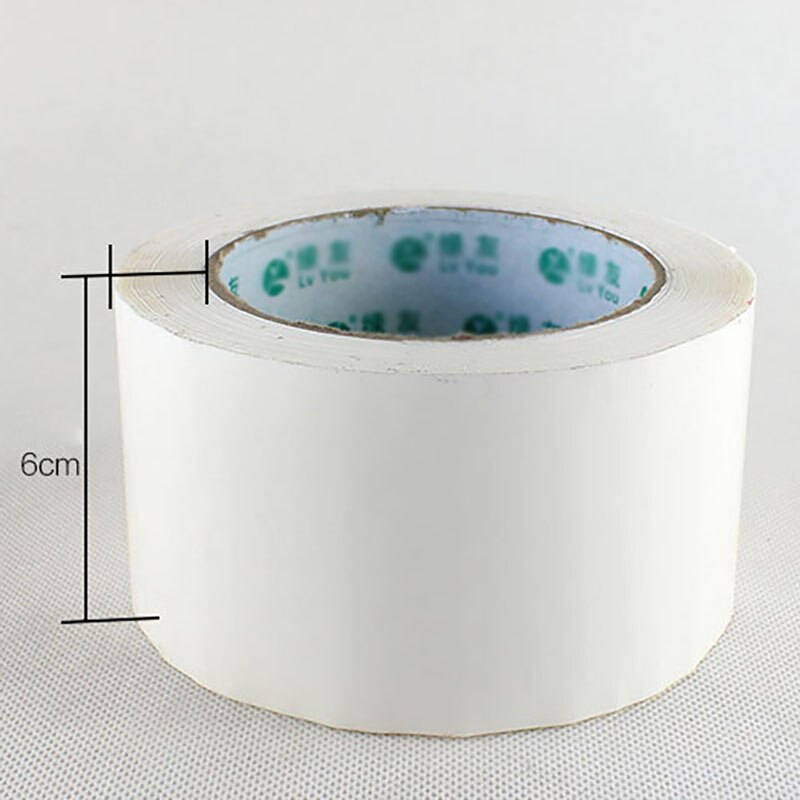 5 Rolls/Pack White BOPP Tape Plastic Packaging Tapes Logistics Package Sealing Tape Adhesive Tape 9 Sizes