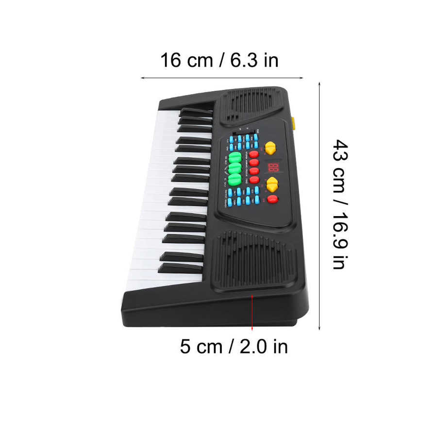 37 Sleutel Elektrische Digitale Piano Orgel Muziek Elektronische Toetsenbord Voor Kind