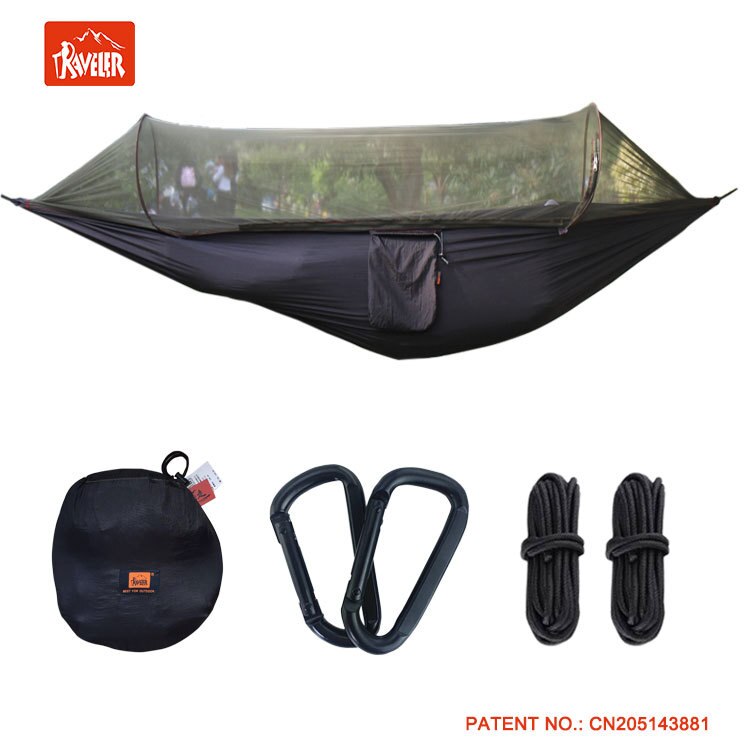 Mosquito Net Hammock Outdoor Swing Sky Tent 250x120cm Anti-mosquito camping Canopy Awning Set Bed Multi-color Optional: as picture H