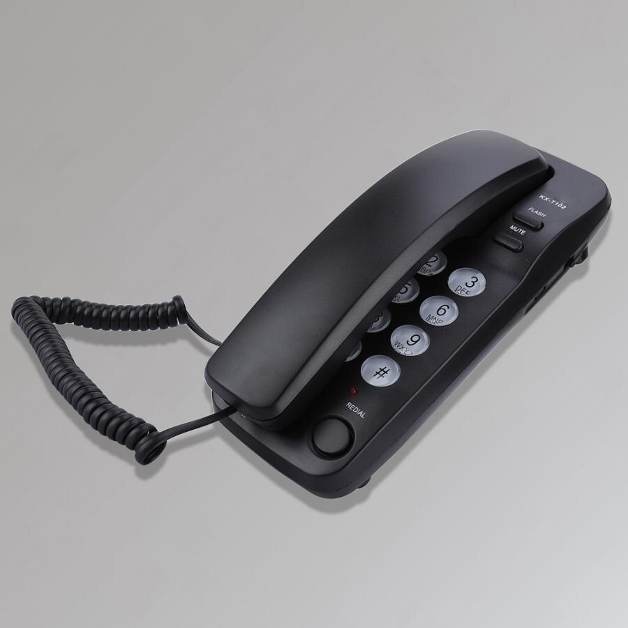 Wall Mount Landline Telephone Extension No Caller ID Home Phone For Hotel Family telephone