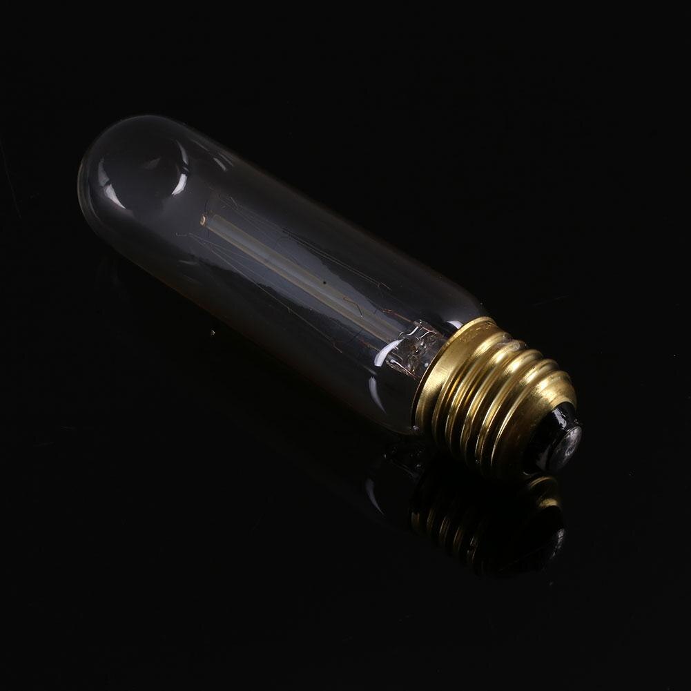 Lamp Bulb Decor AC220-240V Filament Incandescent Retro Edison Light Bulb Lamps Tungsten Lamps Tungsten Glass E27 Screw T10
