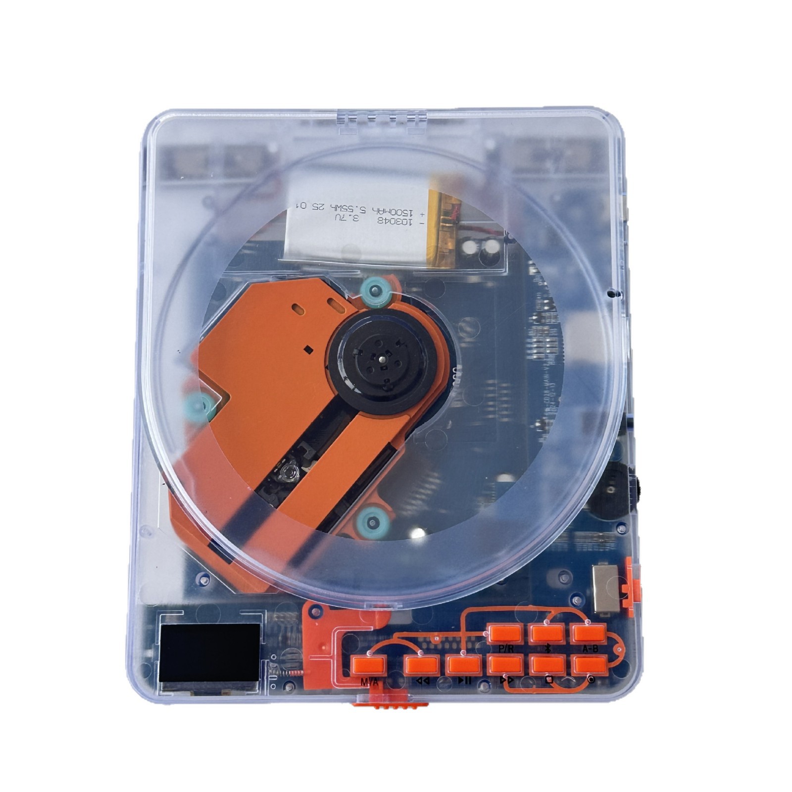 CD28 Portable CD player, walkman, album disc, CD player with Bluetooth transmitter: Default Title
