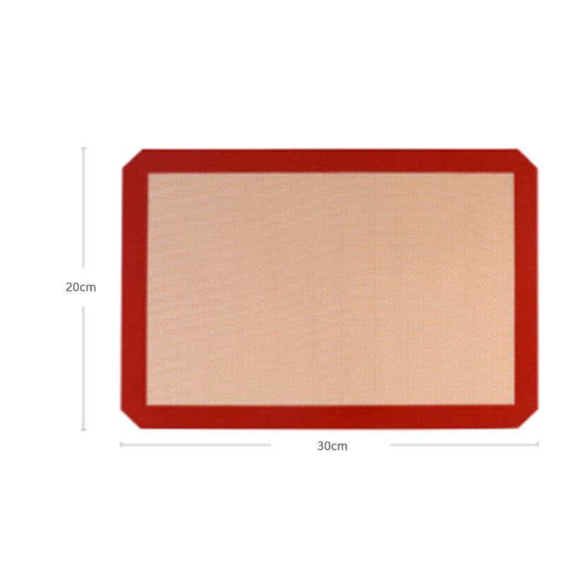 2 stuks antiaanbak siliconen bakmat, bakmat, deegmat, groot formaat voor cake, koekjes, macarons